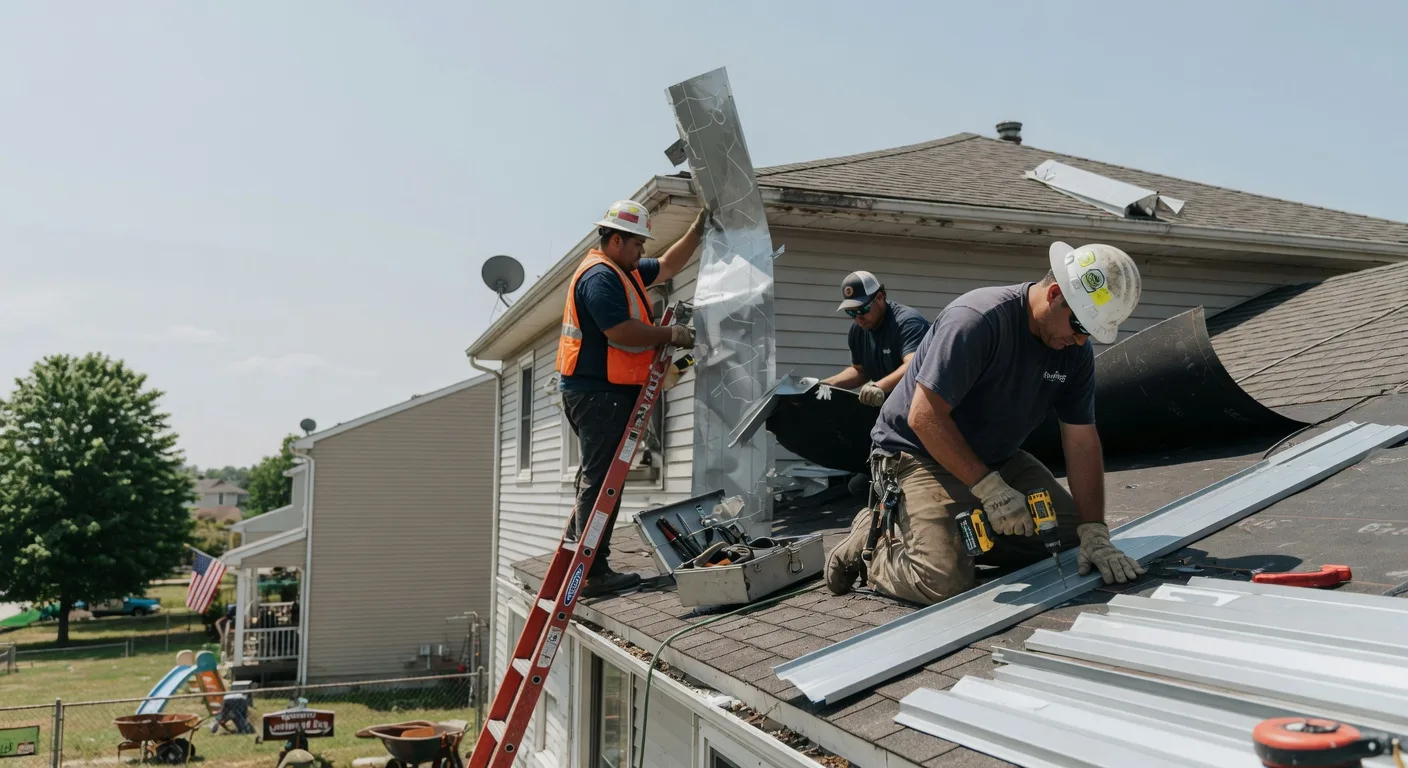 Metal Roofing Installation in Metcalf, IL near me